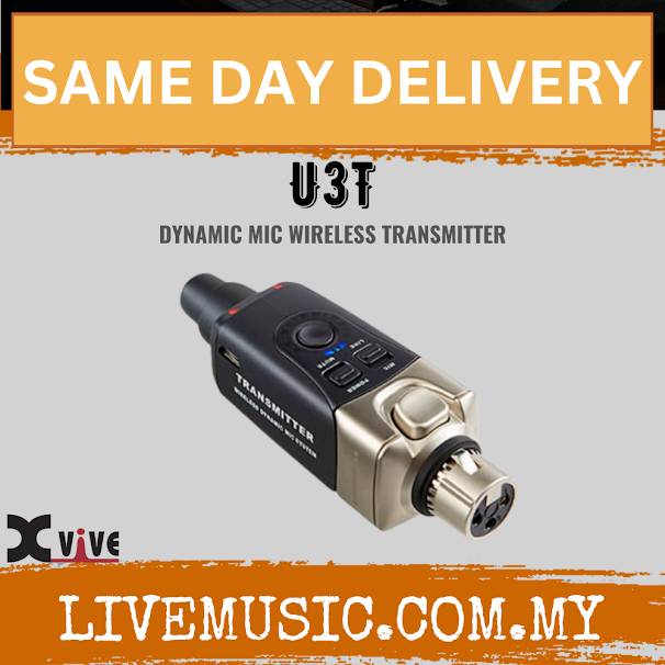 Xvive U3T Microphone Wireless Transmitter System For Dynamic Mic ( U3 T )
