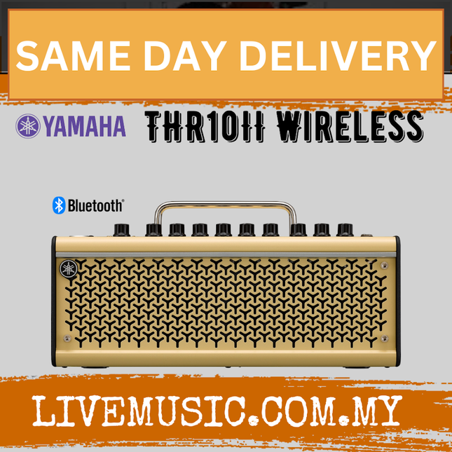 Yamaha THR10II Wireless 20 Watt 2x3 Guitar Combo Amplifier Modeling Amp w/Bag (THR10 II THR 10II)