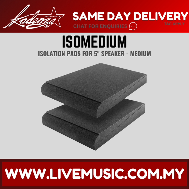 Kadenza Isolation Pads for 5" Speaker, Medium Size - Pair ( isolation Pad / LMC )