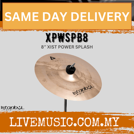 Istanbul Agop XPWSPB8 8" Xist Power Splash Cymbal (XPWSPB 8/XPWSPB-8)