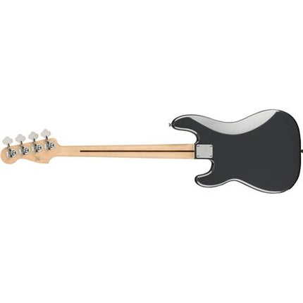 Squier Affinity Series Precision PJ Bass Guitar, Laurel Fretboard - Charcoal Frost Metallic