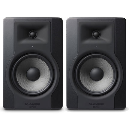M-Audio BX8 D3 - 8 Inch Active Studio Monitor Speaker - Pair (BX-8)