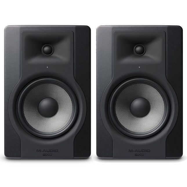 M-Audio BX8 D3 - 8 Inch Active Studio Monitor Speaker - Pair (BX-8)