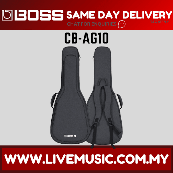 Boss CB-AG10 25mm Acoustic Guitar Gig Bag (CB AG10)