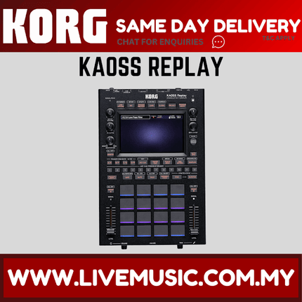 Korg Kaoss Replay Takes the Classic Xy Effects Pad ( KaossReplay / Kaoss-Replay )