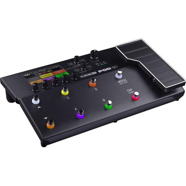Line 6 POD Go Guitar Multi-effects Floor Processor with Adaptor (LINE6 PODGO)