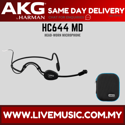 AKG HC644 Head-Worn Microphone (HC644-MD HC644 MD)