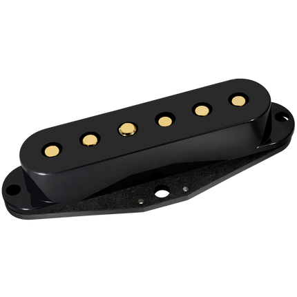 DiMarzio DP175BK True Velvet Single Coil Electric Guitar Neck Pickup - Black (DP175)