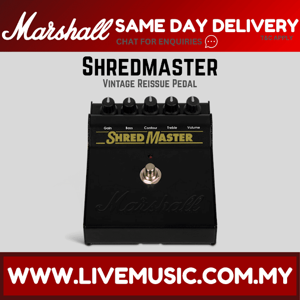 Marshall Shredmaster Guitar Effects Pedal