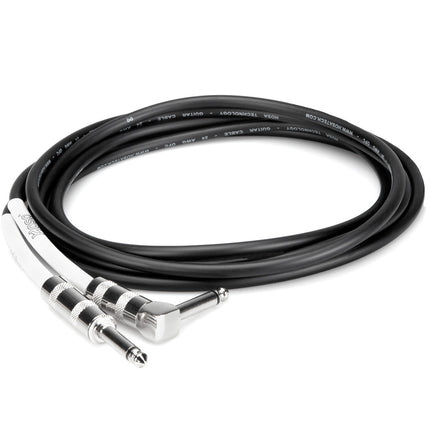 Hosa GTR-215R Guitar Cable, Right Angled, 15ft (GTR215R/GTR 215R)
