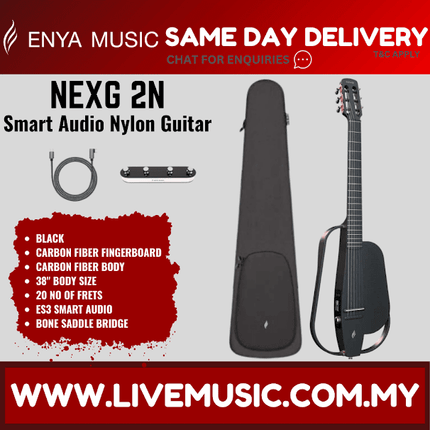 ENYA NEXG 2N Carbon Fiber Guitar With Bag - ( NEXG2N / NEXG 2N )