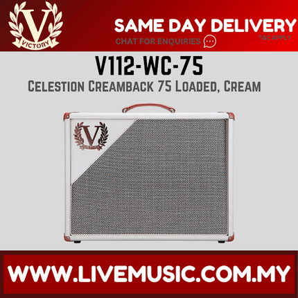 Victory V112WC-75 1 x 12 Extension Speaker Cabinet