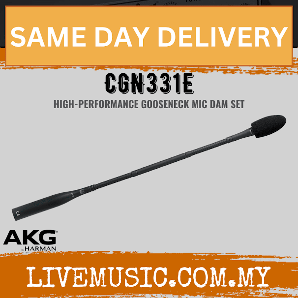 AKG CGN331 E High-performance Gooseneck Microphone DAM Set (CGN331E)