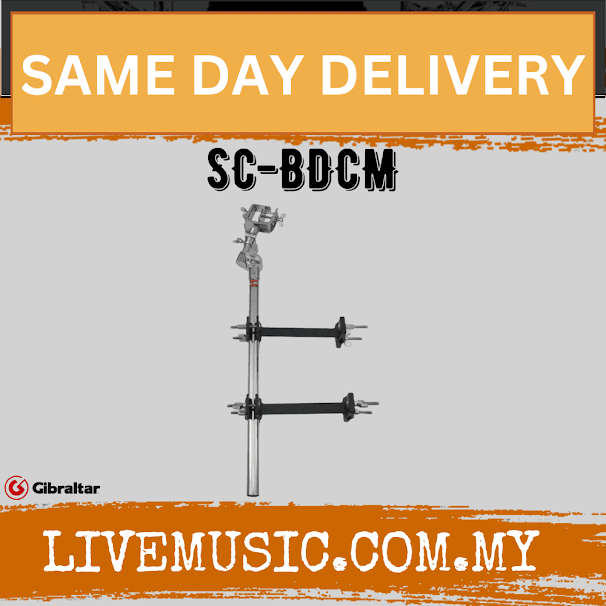 Gibraltar SC-BDCM Bongo Double Conga Stand Mount (SC BDCM/SCBDCM)