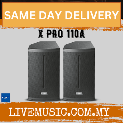 FBT X-PRO 110A 1500W Active Speaker With Bluetooth - Each / Pair ( XPRO-110A / XPRO 110A )
