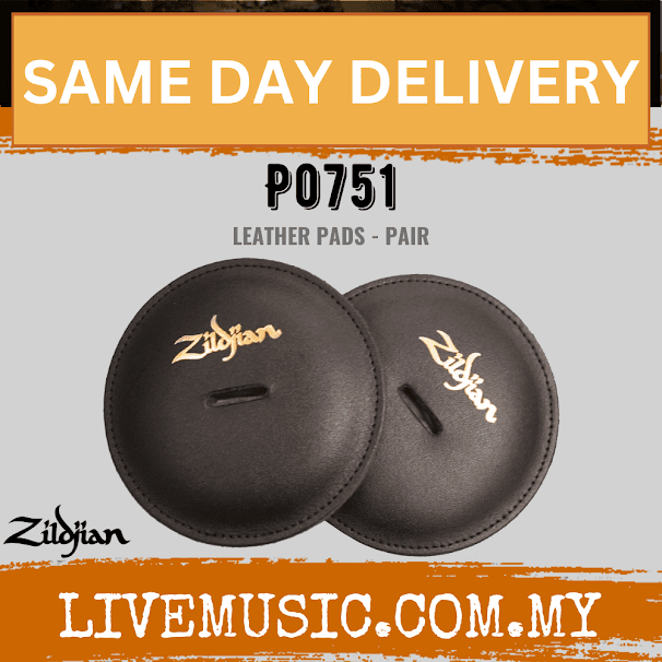 Zildjian P0751 Leather Pads Pair Cymbal (P-0751)