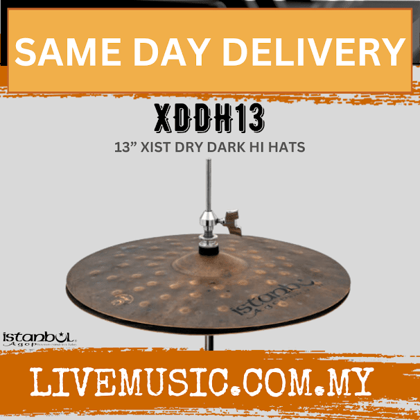 Istanbul Agop XDDF20 20" Xist Dry Dark Flat Ride Cymbal (XDDF 20/XDDF-20)