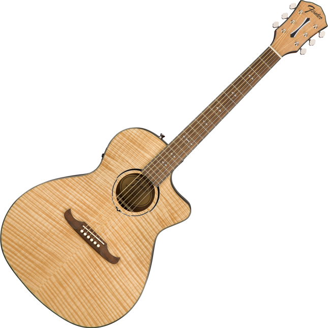 Fender FA-345CE Auditorium Acoustic-Electric Guitar - Natural (FA345CE/FA 345CE)