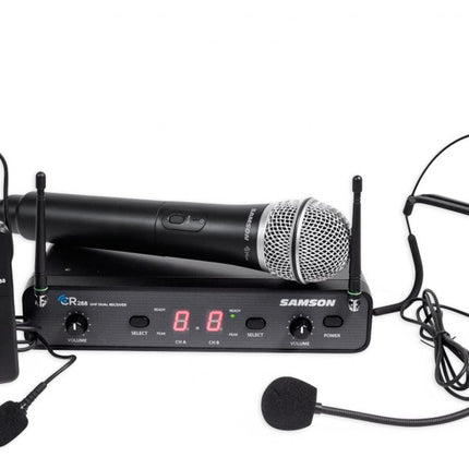 Samson Concert CR288 All-In-One Dual-Channel Wireless System ( Concert288 / Concert-288)