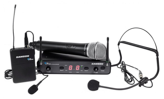 Samson Concert CR288 All-In-One Dual-Channel Wireless System ( Concert288 / Concert-288)