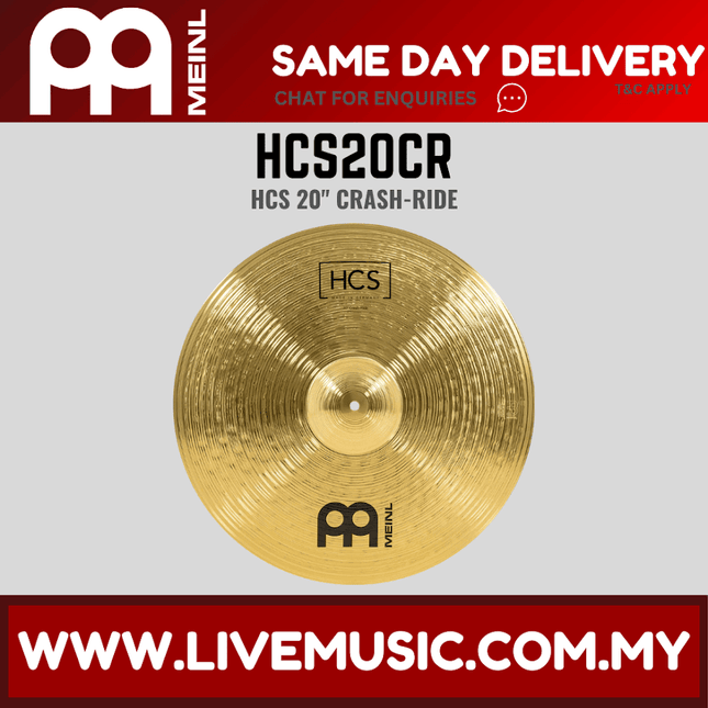 Meinl HCS20CR 20" HCS Crash-Ride Cymbal