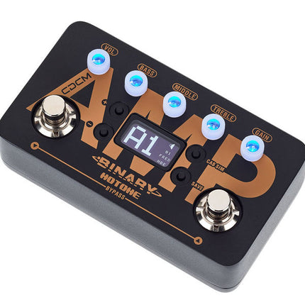Hotone Binary Amp Simulator Guitar Effects Pedal