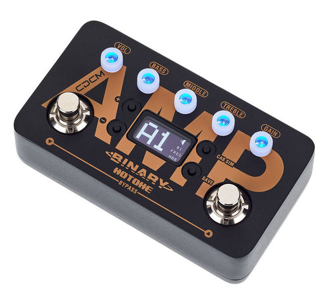 Hotone Binary Amp Simulator Guitar Effects Pedal