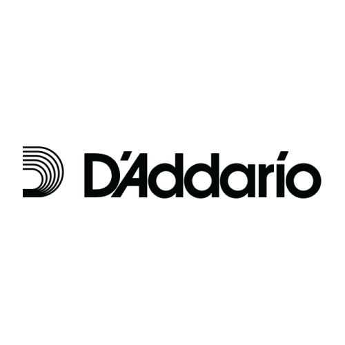 D'Addario logo on black background