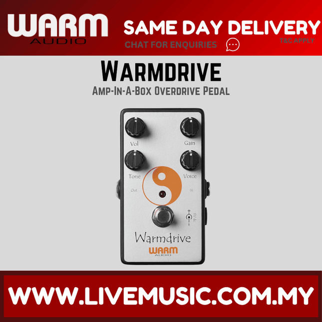 Warm Audio WA-WD Warmdrive Overdrive Pedal — ( WA WD WAWD )