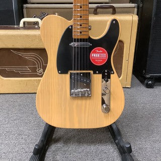 Squier Classic Vibe 50s Telecaster Electric Guitar, Maple Fretboard - Butterscotch Blonde
