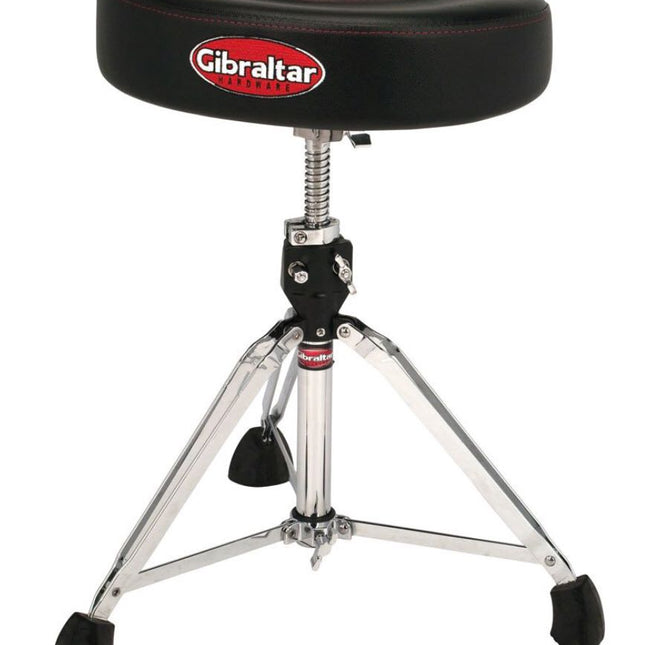 Gibraltar 9608M Motorcycle Style Contoured Seat Drum Throne (9608-M/9608 M)