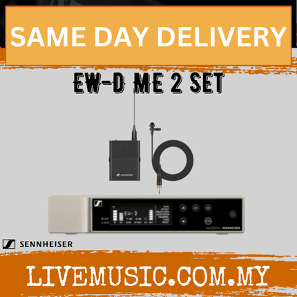 Sennheiser EW-D ME2 SET Digital Wireless Omni Lavalier Microphone System ( EWD ME2 SET )
