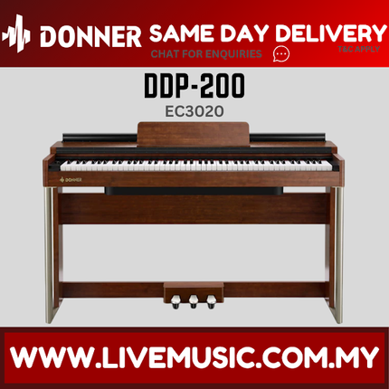 Donner DDP-200 88 Key Weighted Hammer Upright Digital Piano ( DDP 200 / DDP200 )