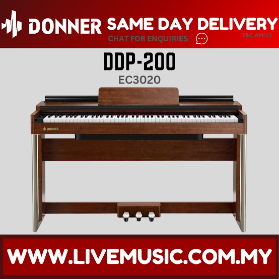 Donner DDP-200 88 Key Weighted Hammer Upright Digital Piano ( DDP 200 / DDP200 )