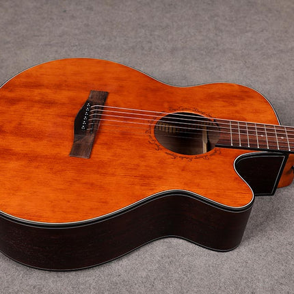 SQOE SQ-G-FGS 40 inch HAND-MADE Solid Top Rosewood Fretboard with Fishman Pickup - Natural (SQ-G/SQGFGS)