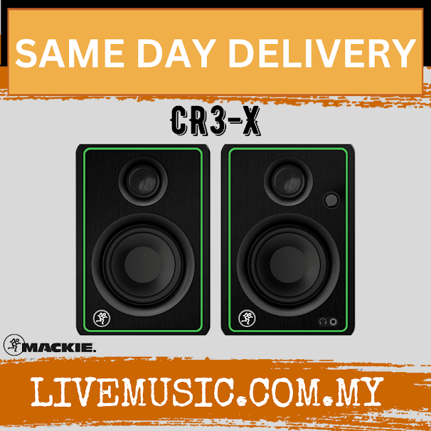 MACKIE CR3-X - Multimedia Monitor - Pair (CR3X/CR3 X)