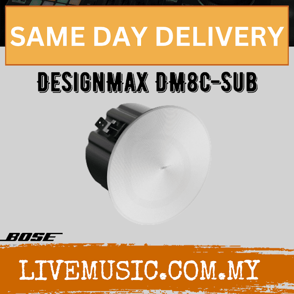 Bose DesignMax DM8C-Sub Subwoofer - White ( DM8C SUB / DM8CSUB )