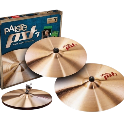 Paiste PST 7 Universal Cymbal Set - 14"/16"/20" - (14" Hi-Hat / 16" Crash / 20" Ride / PST7)