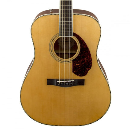 Fender PM-1E Standard Dreadnought Acoustic-Electric Guitar with Case - Natural