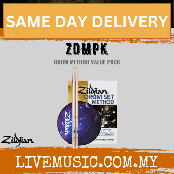ZILDJIAN ZDMPK DRUMSET METHOD VALUE PACK ( ZDMPK )