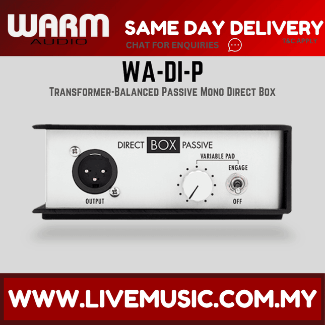 Warm Audio WA-DI-P Passive Direct Box