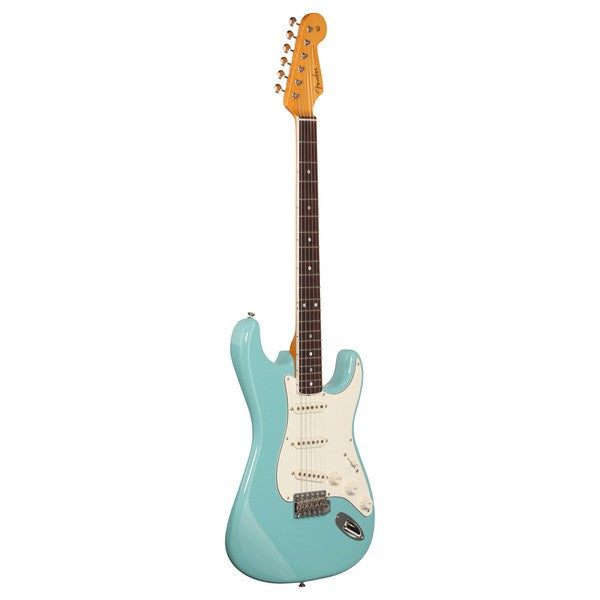 Fender Artist Eric Johnson SSS Stratocaster Guitar, Rosewood Fretboard with Deluxe Hardshell Case - Tropical Turquoise