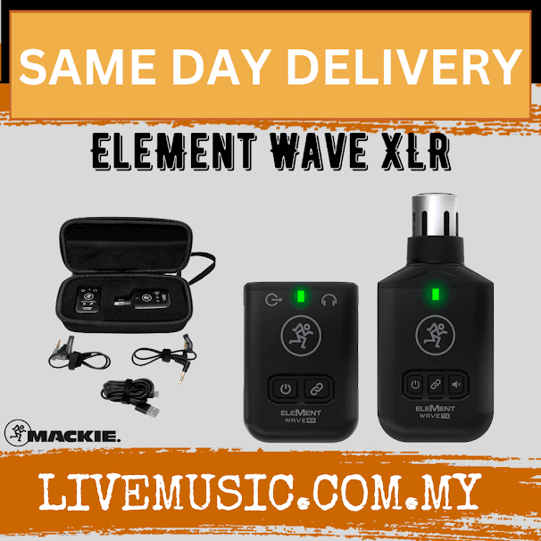 Mackie EleMent Wave XLR Wireless Microphone System (WaveXLR/Wave-XLR)