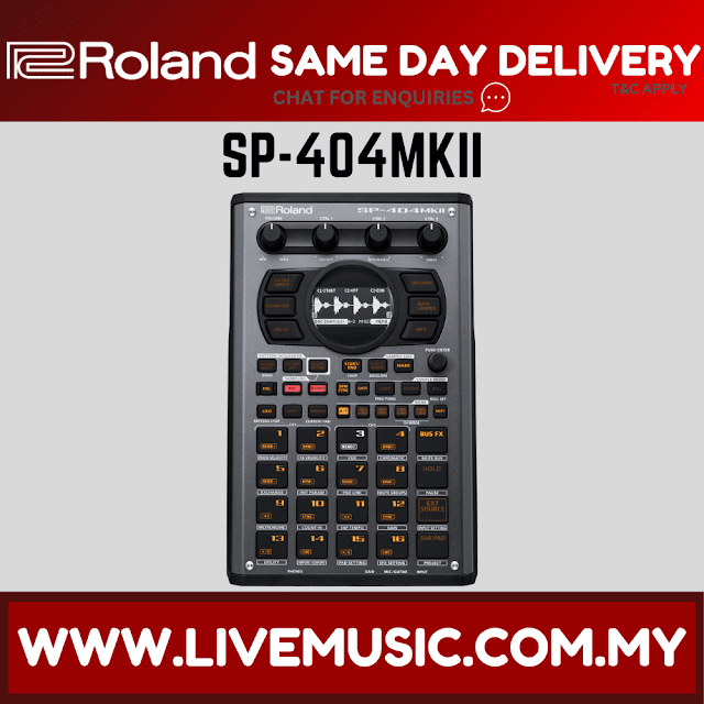 Roland SP-404MKII Linear Wave Sampler ( SP404MKII / SP-404 / SP404 )
