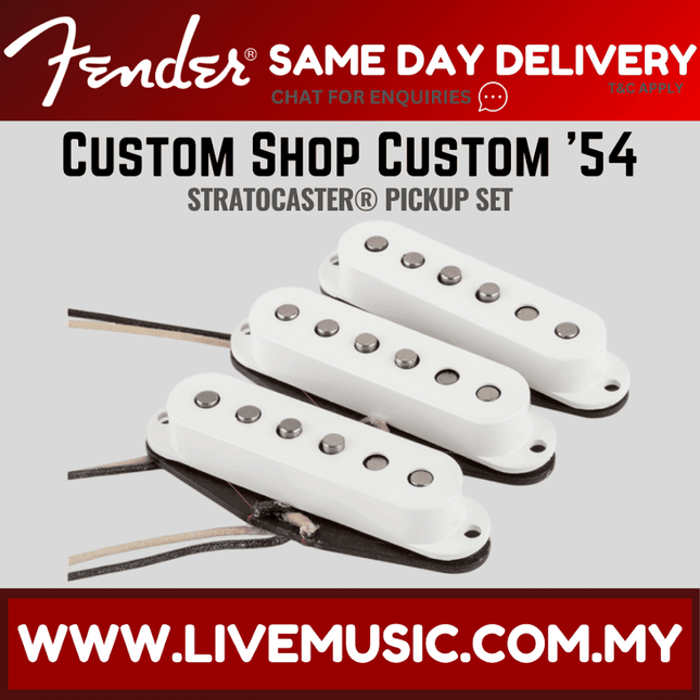 Fender Custom Shop 1954 Stratocaster Pickups, Set of 3