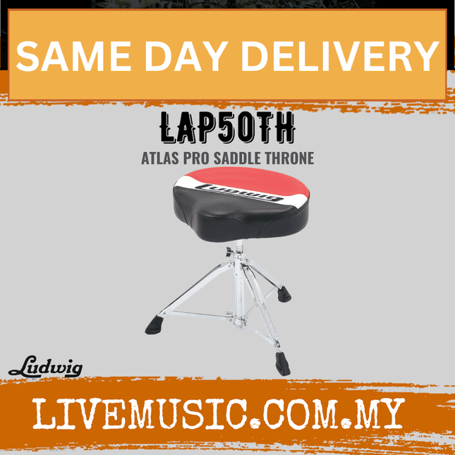 Ludwig LAP50TH Atlas Pro Saddle Drum Throne