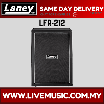 Laney LFR212 800 Watt, 2x12 inch Amplifier Cabinet (LFR-212/LFR 212)
