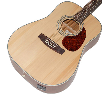 Cort Earth 70-12E - 12 String Acoustic Guitar with Gig Bag (Earth 70/12E Earth70)