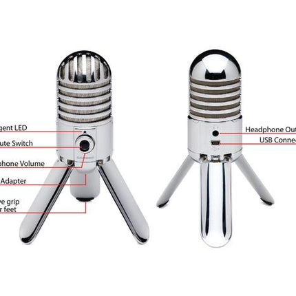 Samson Meteor Mic USB Studio Condenser Microphone (MeteorMic/Meteor-Mic)