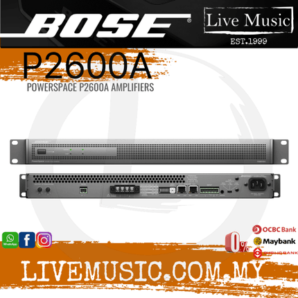 Bose PowerSpace P2600A Amplifiers ( P2600A )